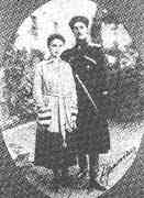 П.Н.Врангель с женой  баронессой О.М.Врангель